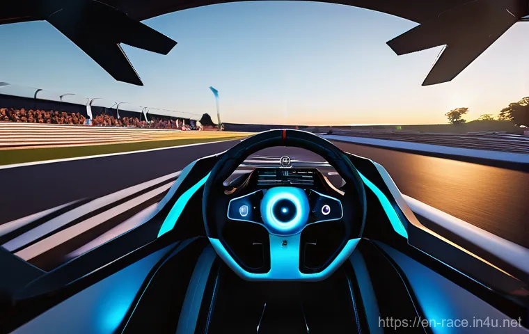 레이싱게임 장르의 역사 - **"Dream Ride Unleashed"** A stunning, highly detailed custom sports car, resembling a high-perf...
