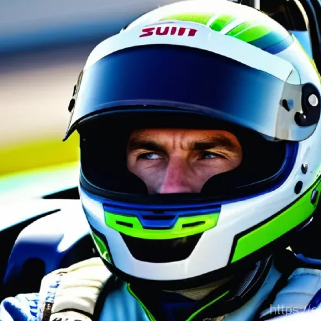 실제 레이싱과의 비교 - **Prompt 1: The Raw Thrill of Real Racing** "A male racing driver, in his late 20s, with a deter...